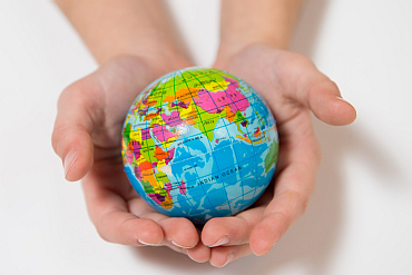 Globe in hands 370x247