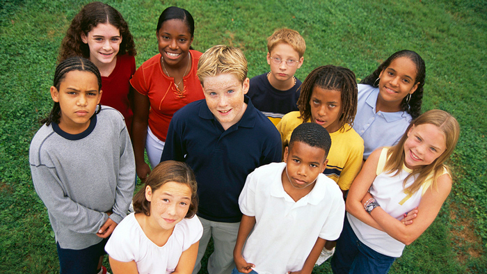 Group of Friends Smiling