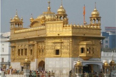 Golden Temple in India