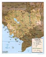 Map of Cambodia