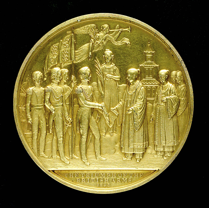 Triumphant meadal, First Opium War