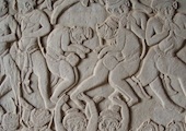 Bas-relief of musicians and dancers