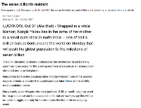 The seven billionth resident article