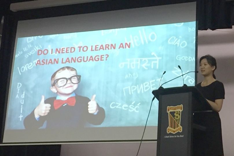 Ruby Chen at Bonnyrigg High School